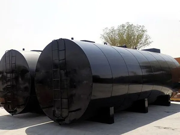 bitumen storage tank in 