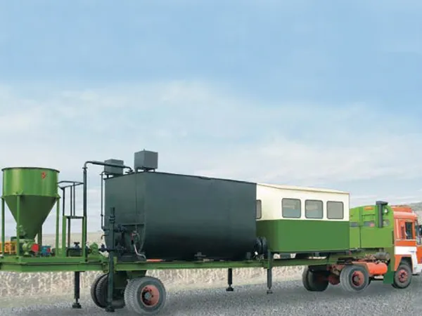 mobile asphalt mixing plant in India